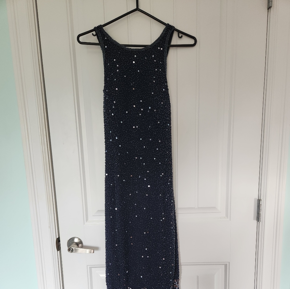 Cassandra Stone beaded gown